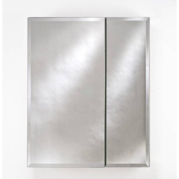 Orren Ellis Twitty W 30 H Recessed Frameless Medicine Cabinet With